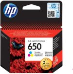 Cartouche HP 650 couleur authentique (CZ102AE)