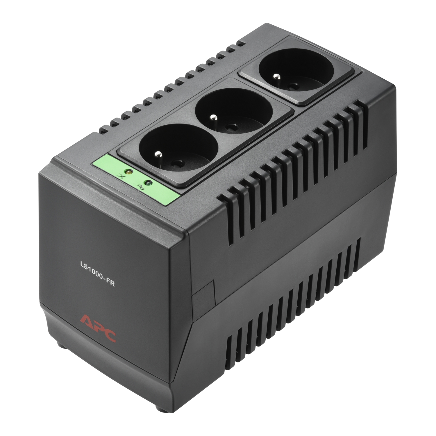 C06031AE12FB7DC885258424005BB99D_HDIG_BDGMP3_f_h_hi_1500 Régulateur de tension automatique APC Liaison-R 1 000 VA, 3 prises, 230 V, France, Afrique – Image 1