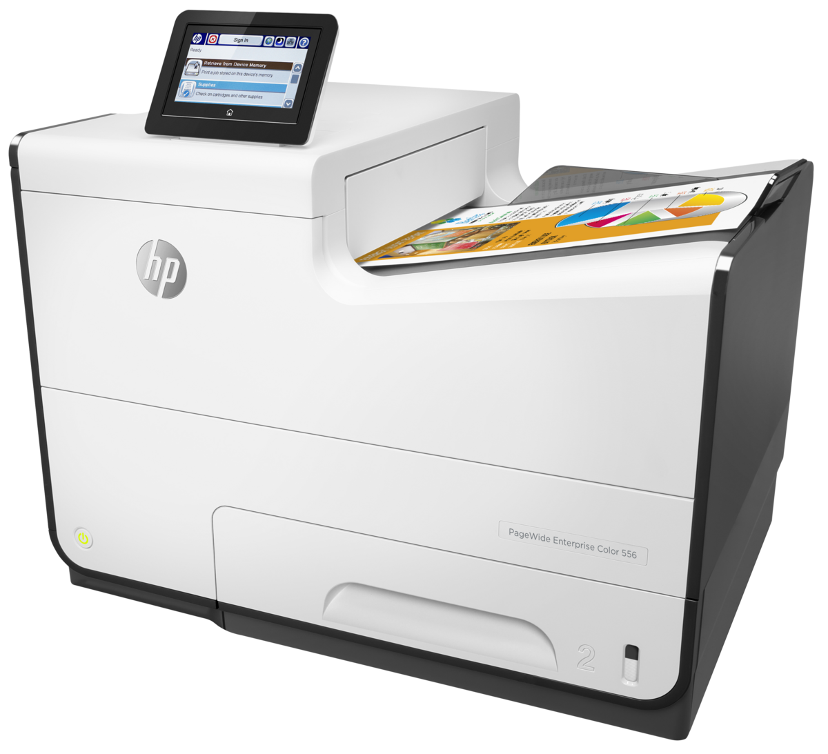 bcd950afb20b490193a7252e1ea1c055 Imprimante jet d’encre HP PageWide Enterprise Color Enterprise 556dn Couleur 2400 x 1200 DPI A4 G1W46A#B19 – Image 1