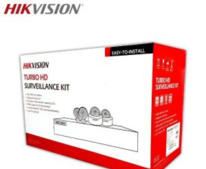 HIK VISION CAM 4 CERTIF HIK VISION KIT DE SURVEILLANCE 4 CAMERAS (DS J142I_7204HGHI M1+2+2CAM ) – Image 1